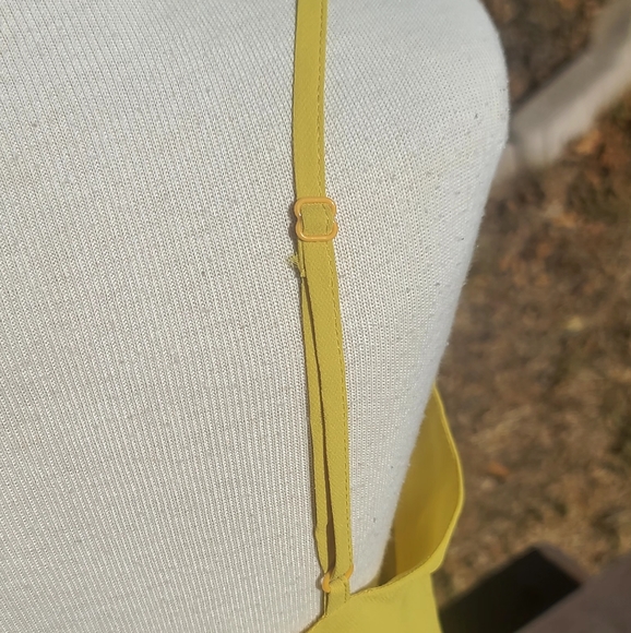 CAbi mustard yellow flowy long tank - Picture 3 of 9